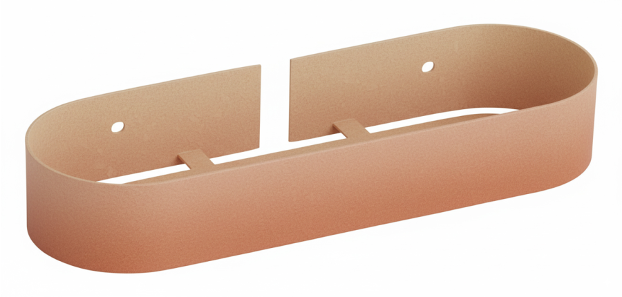 Σπογγοθήκη Ίσια Rose Sand Bronze Art Lagoon 13LA-R2