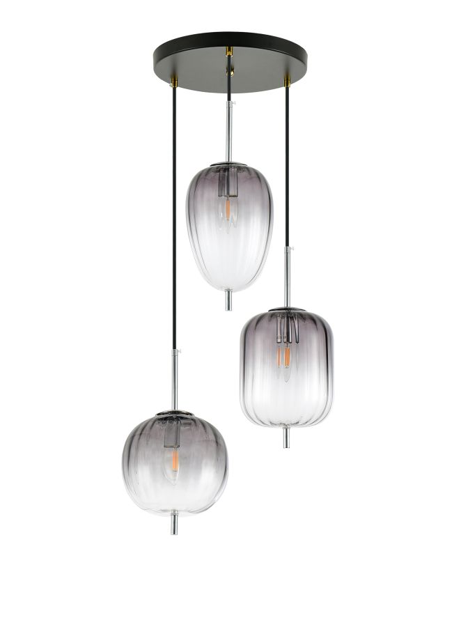 PDC 4022-3 CR ΠΟΛΥΦΩΤΟ 3 ΣΧΕΔΙΑ ΓΥΑΛΙΑ ΦΙΜΕ ΓΚΡΙ ΝΤΕΓΚΡΑΝΤΕ 3xE-14 ARlight 0104549