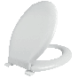 Κάλυμμα Λεκάνης WC M44,5xΠ36,5cm Οπές 15-17cm Λευκό Βακελιτικό για Vitruvit Μινέρβα,Παρθενών,Aqua Star, Hydra, Kerafina Κρήτη, Ισμήνη 0003 