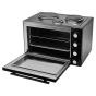 Ηλεκτρικό Φουρνάκι 3250w 48lt με 3 Εστίες & Λειτουργία Αέρα Estia Home Art Cooker 06-17262