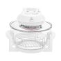 Φουρνάκι Ρομπότ Λευκό με Αντιστάσεις 1400w 12lt Estia Home Crystal Cook 06-16548