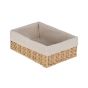 Κουτί Αποθήκευσης & Οργάνωσης 36x27x13cm με Εσωτερική Επένδυση Estia Home Art Botanica 02-18726