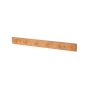 Κρεμάστρα Τοίχου Bamboo 6 Θέσεων 59x6x7cm Estia Home Art 02-18320