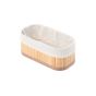 Καλάθι Οργάνωσης με Επένδυση 19,5x10cm Estia Home Art Bamboo Essentials 02-19648
