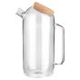 Κανάτα Γυάλινη 1800ml με Καπάκι Φελλού Estia Home Art 01-23584