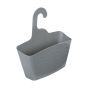 Θήκη Οργάνωσης Μπάνιου Κρεμαστή Γκρι 24x7x25cm Estia Home Art  02-25342