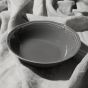 Σαλατιέρα Πορσελάνης Ανάγλυφη Γκρι 23x6,6cm Estia Home Art Athénée Grey 07-13714