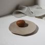 Πιάτο Ρηχό 22cm Stoneware Estia Home Art Mare Vanilla 07-20545