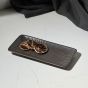 Πιατέλα Ορθογώνια Πορσελάνινη 21x10,5cm Ανθρακί Estia Home Art Nordic 07-15756