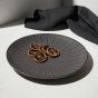 Πιάτο Ρηχό Πορσελάνινο 27cm Ανθρακί Estia Home Art Nordic 07-15688