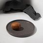 Πιάτο Ρηχό Κάθετο Πορσελάνινο 21cm Ανθρακί Estia Home Art Nordic 07-15817