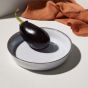 Σαλατιέρα Πορσελάνης Λευκή 23x6,5cm Κάθετη Estia Home Art Pearl White 07-15398