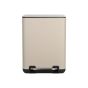 Χαρτοδοχείο Μπάνιου 6lt Soft Close Estia Home Art Cubic Taupe 02-20972