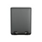 Χαρτοδοχείο Μπάνιου Γκρι 6lt Soft Close Estia Home Art Cubic 02-20965