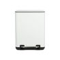 Χαρτοδοχείο Μπάνιου Λευκό 6lt Soft Close Estia Home Art Cubic 02-20958