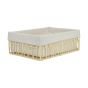 Καλάθι Αποθήκευσης & Οργάνωσης Μπεζ 36x27x13cm Estia Home Art Nest 02-28008