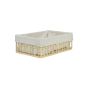 Καλάθι Αποθήκευσης & Οργάνωσης Μπεζ 28x20x10cm Estia Home Art Nest 02-28022