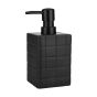 Ανλία Σαπουνιού Μαύρη Κεραμική 450ml 7,5x13cm Estia Home Art Tiles 02-27698