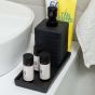 Ανλία Σαπουνιού Μαύρη Κεραμική 450ml 7,5x13cm Estia Home Art Tiles 02-27698