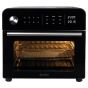 Φριτέζα Αέρος-Φουρνάκι Μαύρo 1700w 23lt με 9 Προγράμματα Μαγειρέματος  Estia Home Art Titan Chef 06-27483