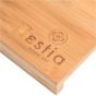 Επιφάνεια Κοπής  Γωνιακή 48x38cm Estia Home Art Bamboo Essentials 01-14537