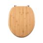 Κάλυμμα Λεκάνης Π35xΜ43xΥ3cm Οπές 13,5cm Bamboo Essentials Estia Home Art  02-13059