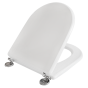 Κάλυμμα Λεκάνης Λευκό Βακελιτικό 40-46x34,5x22-33cm Duravit Stark 3 Elvit 0283