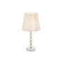 Λαμπατέρ Επιτραπέζιο  Ø 350 x H 675 mm 1xE27 Χρυσαφί Ideal Lux Queen TL1 Big 077758