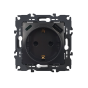 PRIME ΠΡΙΖΑ ΣΟΥΚΟ ΑΣΦΑΛΕΙΑΣ 1x2P+E 16A 250VAC & 2*USB (TYPE A+C)  5VDC 3A IP20 ΑΝΘΡΑΚΙ  ACA 1000116405