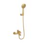 Μπαταρία Λουτρού Κομπλέ Orabella Terra Brushed Gold PVD 10193