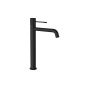 Μπαταρία Νιπτήρα Ψηλή με Βαλβίδα Clic Clac Orabella Preciosa Black Matt 10202