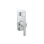 Μίκτης Εντοιχισμού Μπαταρία 2 Εξόδων Orabella Marea Chrome 10280