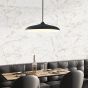 ARTE ILLUMINA SATURN ΦΩΤΙΣΤΙΚΟ ΚΡΕΜΑΣΤΟ ΜΟΝΟΦΩΤΟ LED 10W ΜΑΥΡΟ Φ25*H6CM, 3 CCT Eurolamp 144-15034