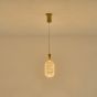 ΦΩΤΙΣΤΙΚΟ ΜΟΝΟΦΩΤΟ ΜΕΤΑΛΛO LED 6,3W 3000K 648lm Φ200X1580mm ΧΡΥΣΟ ARTE ILLUMINA PERFORATO Eurolamp 144-15067