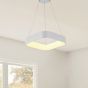 ARTE ILLUMINA ΦΩΤΙΣΤΙΚΟ ΚΡΕΜΑΣΤΟ ΤΕΤΡΑΓΩΝΟ LED 40W 3000Κ 60X60X15 ΛΕΥΚΟ Eurolamp 144-17019