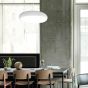 ARTE ILLUMINA ΦΩΤΙΣΤΙΚΟ ΚΡΕΜΑΣΤΟ LED 30W D40*H120CM ΛΕΥΚΟ 3CCT Eurolamp 144-17026