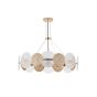 ΚΡΕΜΑΣΤΟ ΦΩΤΙΣΤΙΚΟ ΧΡΥΣΟ 8XE14 ΜΑΧ 40W Φ700H690mm ARTE ILLUMINA GLOW Eurolamp 144-24042