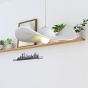 ARTE ILLUMINA ΦΩΤΙΣΤΙΚΟ ΚΡΕΜΑΣΤΟ ΚΑΠΕΛΟ Ε27 60X140 ΓΚΡΙ Eurolamp 144-46002