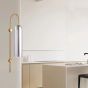 ΑΠΛΙΚΑ ΤΟΙΧΟΥ 1XE27 Max 10W 10X70 SMOKY/ΧΡΥΣΟ ARTE ILLUMINA CALLIOPE Eurolamp 144-56000