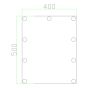 ΚΑΘΡΕΠΤΗΣ ΜΑΚΙΓΙΑΖ ΜΕ  LED ΠΑΡΑΛΛΗΛΟΓΡΑΜΜΟΣ 40X50 CM ARTE ILLUMINA MIRO Eurolamp 144-88008