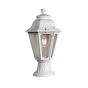 FUMAGALLI ΚΟΛΩΝΑΚΙ ΔΑΠΕΔΟΥ MIKROLOT ANNA ΛΕΥΚΟ ΕΞΑΓΩΝΟ 220X385mm Ε27 Eurolamp 145-26003