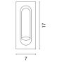 ARTE ILLUMINA ARTE ILLUMINA ΑΠΛΙΚΑ ΤΟΙΧΟΥ ΧΩΝΕΥΤΗ LED E27 MAX 40W 255X255X200mm ΛΕΥΚΗ EYE Eurolamp 145-50002