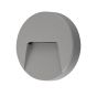 ΦΩΤΙΣΤΙΚΟ ΤΟΙΧΟΥ SLIM LED 3W IP65 230V 4000K Φ135mm ΓΚΡΙ PRO ARTE ILLUMINA Eurolamp 145-52094