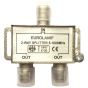 ΔΙΑΚΛΑΔΩΤΗΣ TV ΜΕΤΑΛΛΙΚΟΣ ΤΥΠΟΥ F 1/2 Eurolamp 147-10120