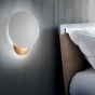 Απλίκα Επιτοίχια Ø 300 x P 100 mm Led 11w 950lm 3000K White-Gold Ideal Lux Eclissi  Ap Small 259048