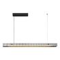 ARTE ILLUMINA ΦΩΤΙΣΤΙΚΟ ΓΡΑΜΜΙΚΟ ΜΟΝΟΦΩΤΟ LED 25W ΜΑΥΡΟL120*W5.6*H7CM 3 CCT Eurolamp 144-16021