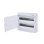 SURFACE MOUNTING 36 MODULES 2 ROWS WHITE DOOR ACA 282N2X18CW