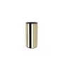 Ποτηροθήκη Μεταλλική Επικαθήμενη W60xD75xH120mm Light Gold Gloss PVD Verdi 3012552