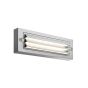 ΦΩΤΙΣΤΙΚΟ ΤΟΙΧΟΥ ΜΕ ΓΡΙΛΙΕΣ LED 6W 255X42X90 3CCT IP65 ΓΚΡΙ "SENARIO" ARTE ILLUMINA Eurolamp 145-52110