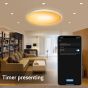 Πλαφονιέρα Οροφής LED 48W RGBW (with controller) D:37.5cm Inlight 42029